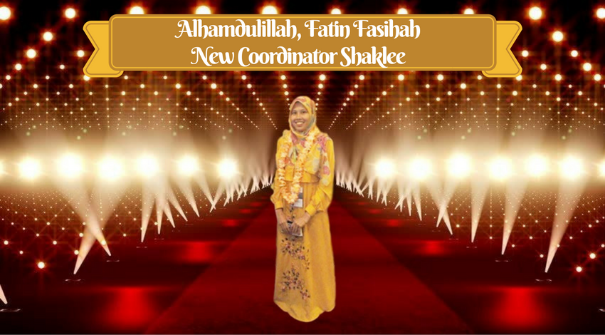 Bisnes Shaklee Online : Alhamdulillah Fatin Fasihah New Coordinator Shaklee